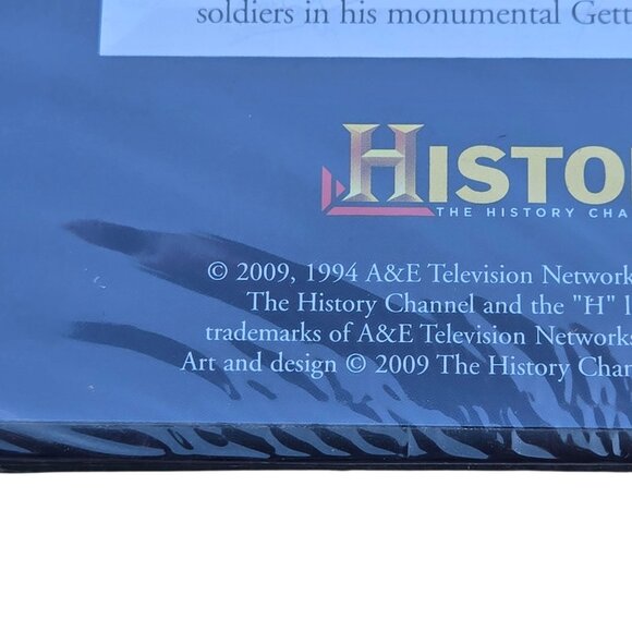 The Civil War DVD History Channel Bonus Lincoln and Gettysburg Segment New Seale - Picture 10 of 11